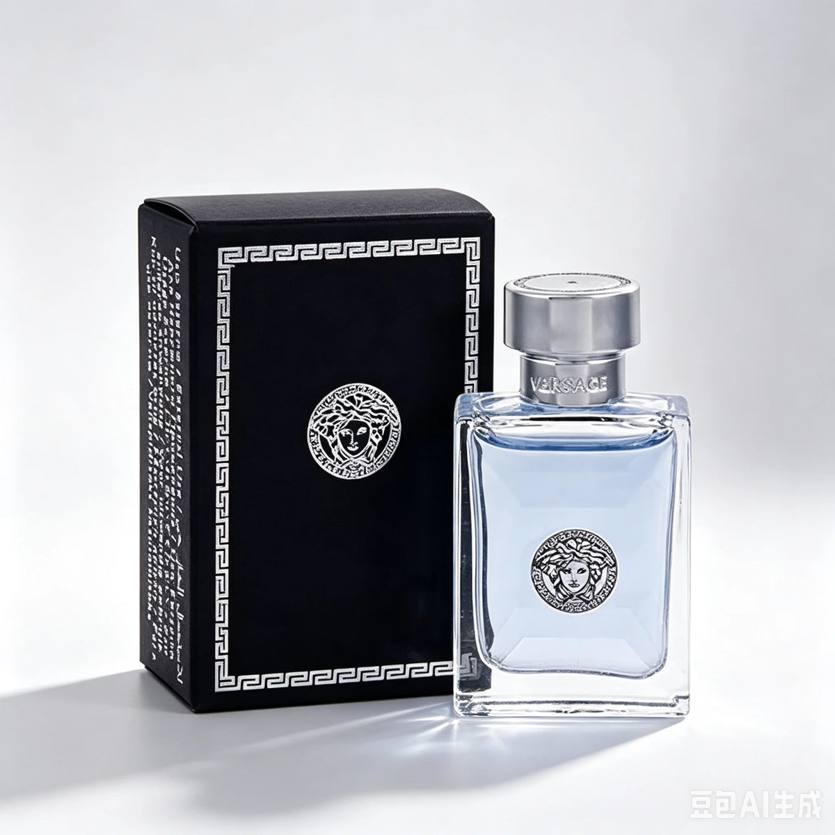 Versace Pour Homme Eros 3.4 Fl Oz 100ml, Fresh Woody Aromatic Mint Vanilla Men's Cologne with Apple Cedarwood Amber Musk, Long Lasting Intense Scent for Office Date Night Casual All Seasons, Luxury Gift for Him Same Authenti