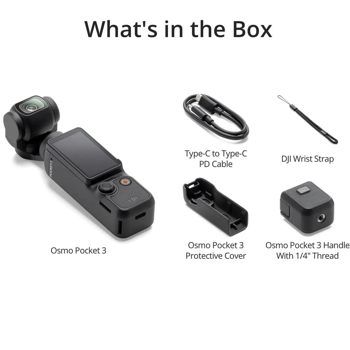 DJI Osmo Pocket 3 Vlogging Camera With 4K Video Stabilization