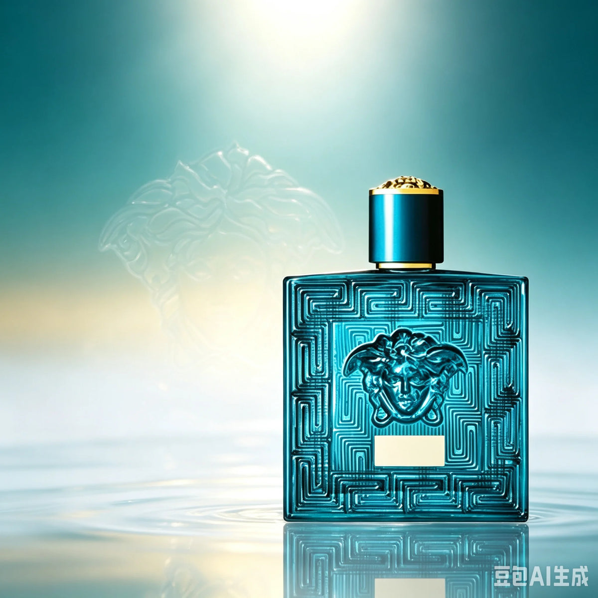 Versace Pour Homme Eros 3.4 Fl Oz 100ml, Fresh Woody Aromatic Mint Vanilla Men's Cologne with Apple Cedarwood Amber Musk, Long Lasting Intense Scent for Office Date Night Casual All Seasons, Luxury Gift for Him Same Authenti