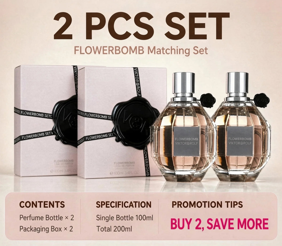 Viktor & Rolf Flower Eau De Parfum for Women, 100ml Long-Lasting Floral Fragrance, Luxury Perfume, Perfect Gift for Her