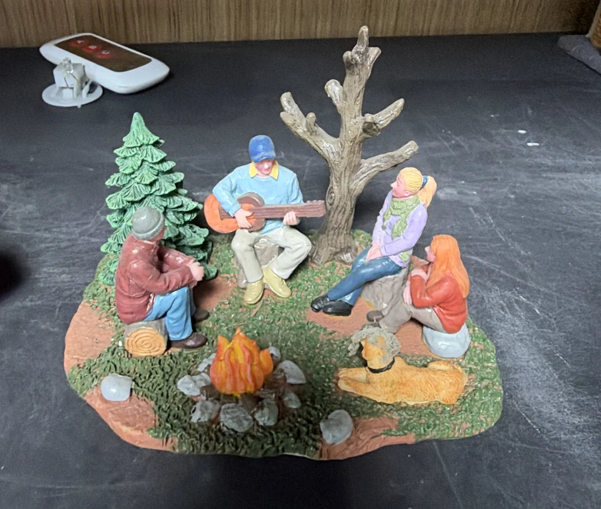 Lemax Resin Crafts Fun Sand Table Characters Cute Monkeys Playing Scene Ornaments Monkey Figurines Home Desktop Decoration Gifts
