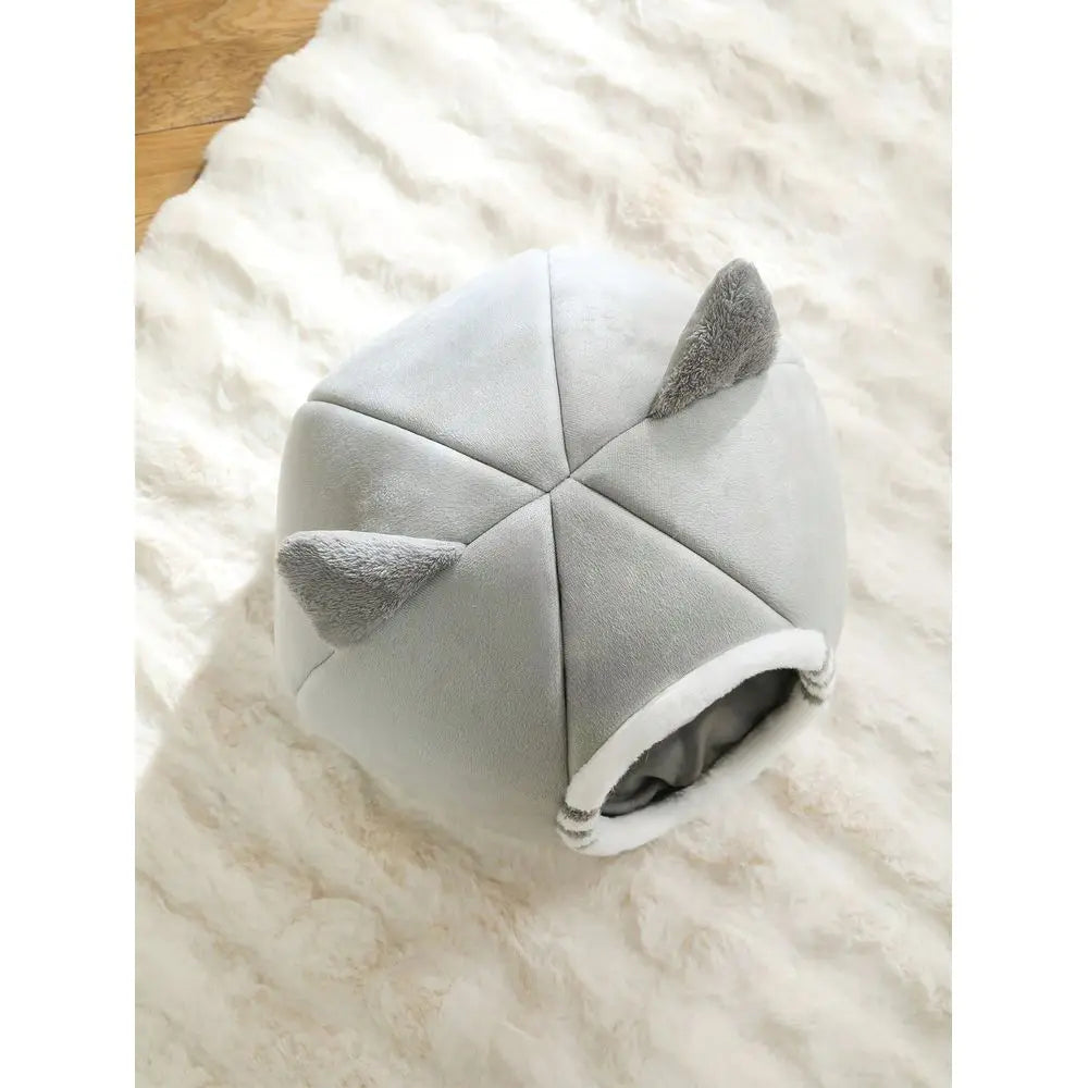 1 PC Cat Bed Kitten Bed, Washable Cat Beds For Indoor Cats, Super Soft Pet House For Puppy And Kitten With AntiSlip Bottom
