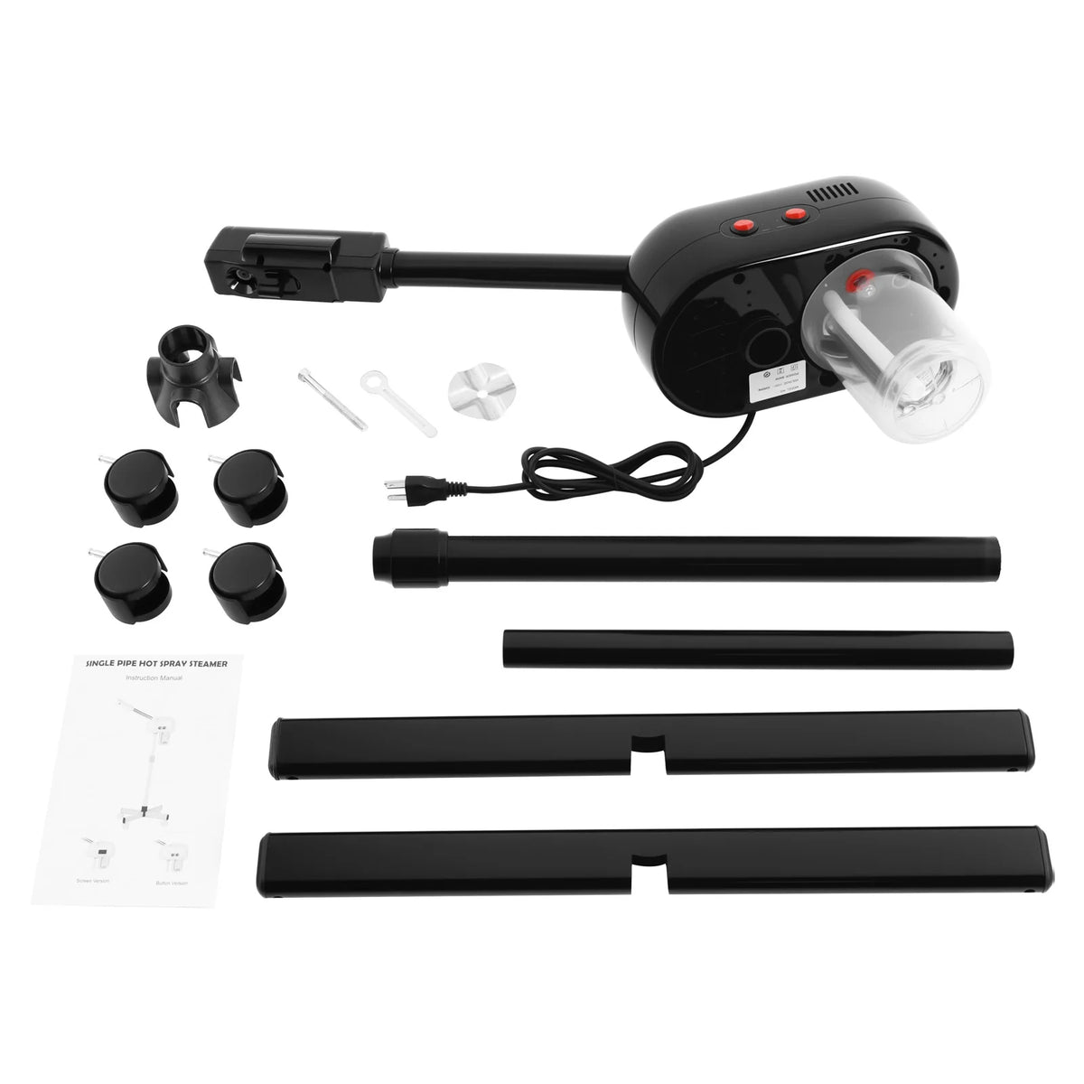 Bymaocar Professional Facial Steamer with 360 Degree Rotation