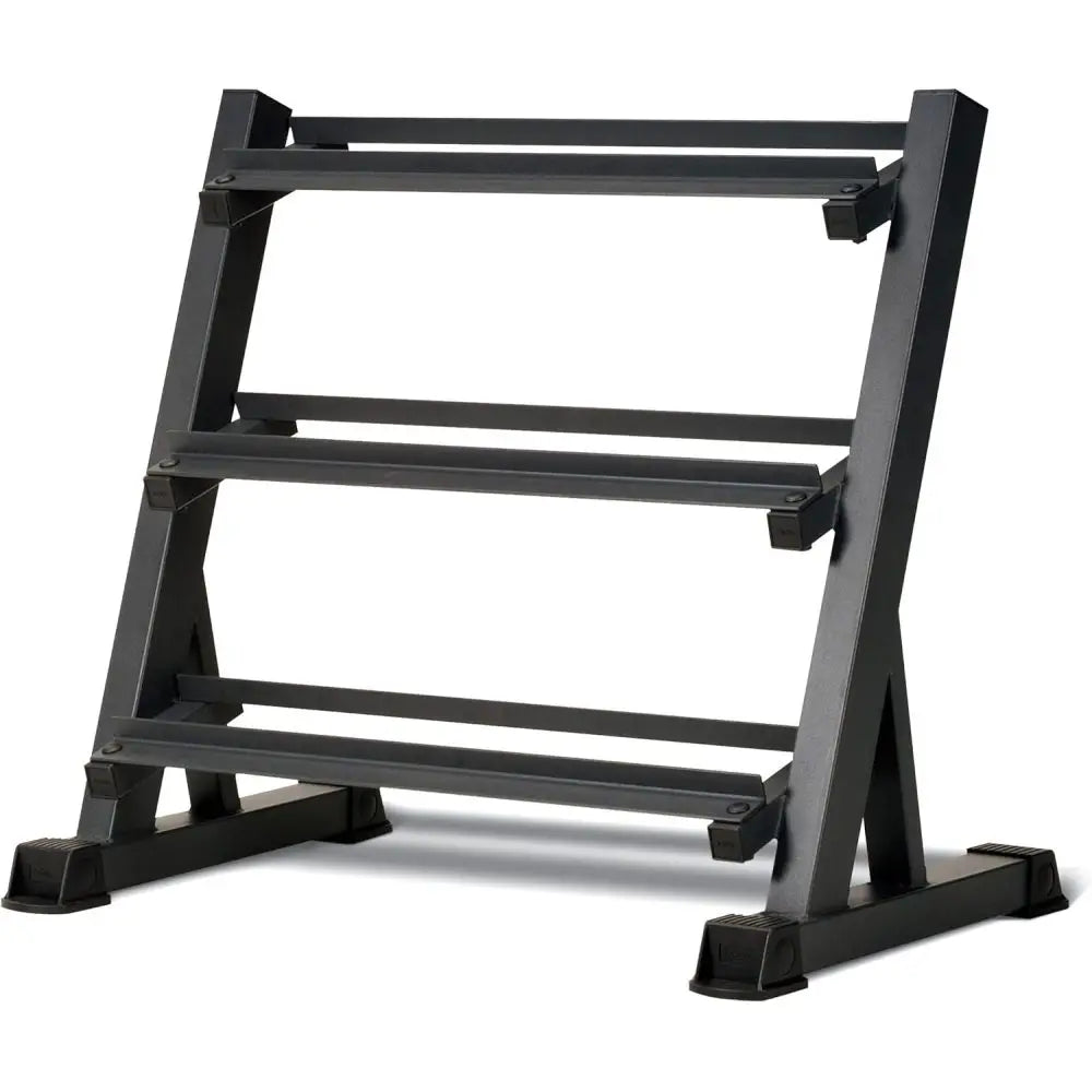 Ye 1100LB Capacity Adjustable 3-Tier Dumbbell Rack for Home Gyms, 36-Inch Base Model Storage Stand