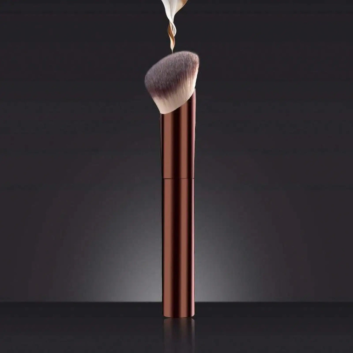 Angled Foundation Makeup Brush For Concealer Blush And Contour