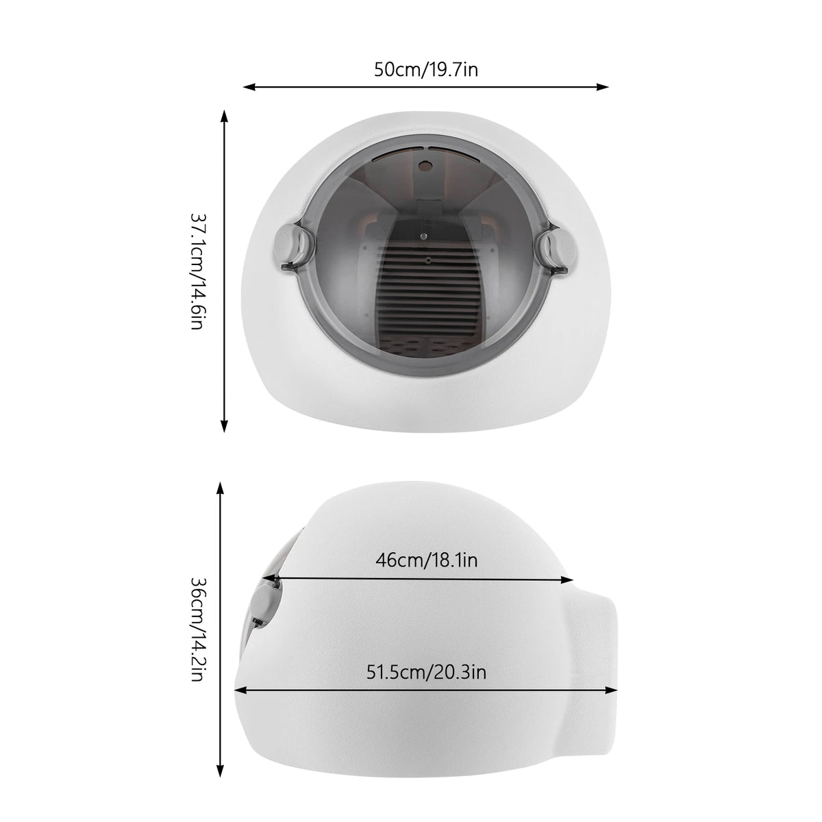 600W Pet Dryer Machine 20.28x14.61in Portable Cat Dryer Box 68-113°F Adjustable Puppy Drying Machine for Pets up to 16.53lbs Home, Pet Store, Travel