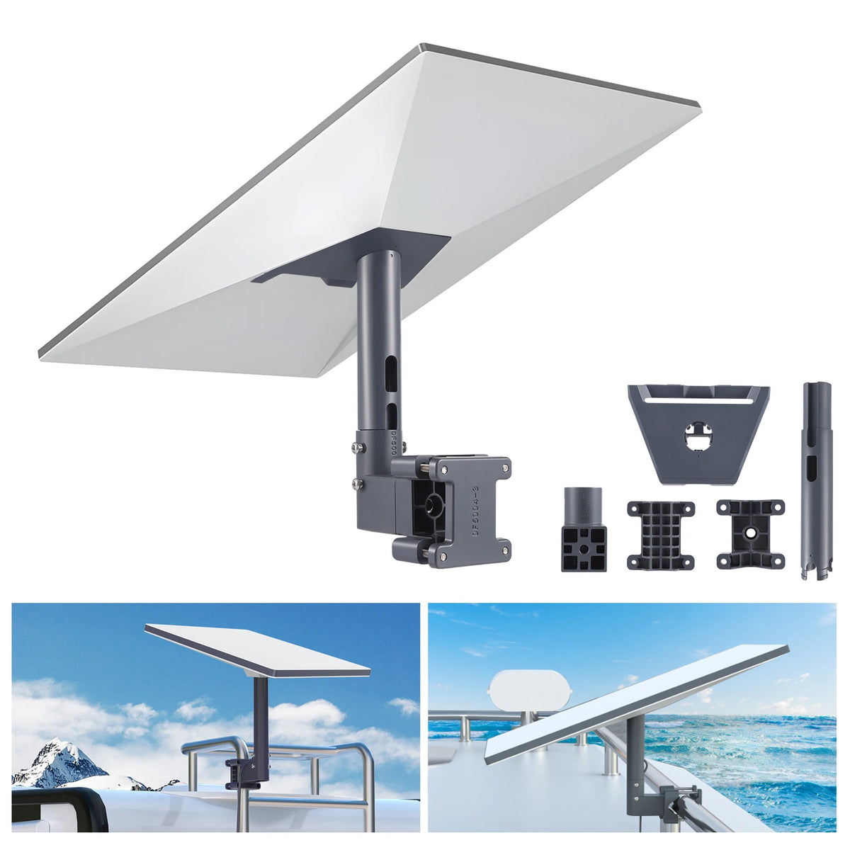 Starlink Gen 3 Mount 360° Adjustable Starlink Mounting Kit Compatible with V3 Starlink Standard For Roof Exterior Wall Install