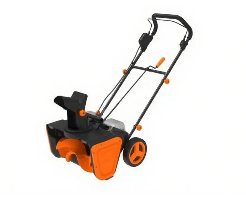 Cordless Electric Snow Blower For Fast And Easy Driveway Clearing