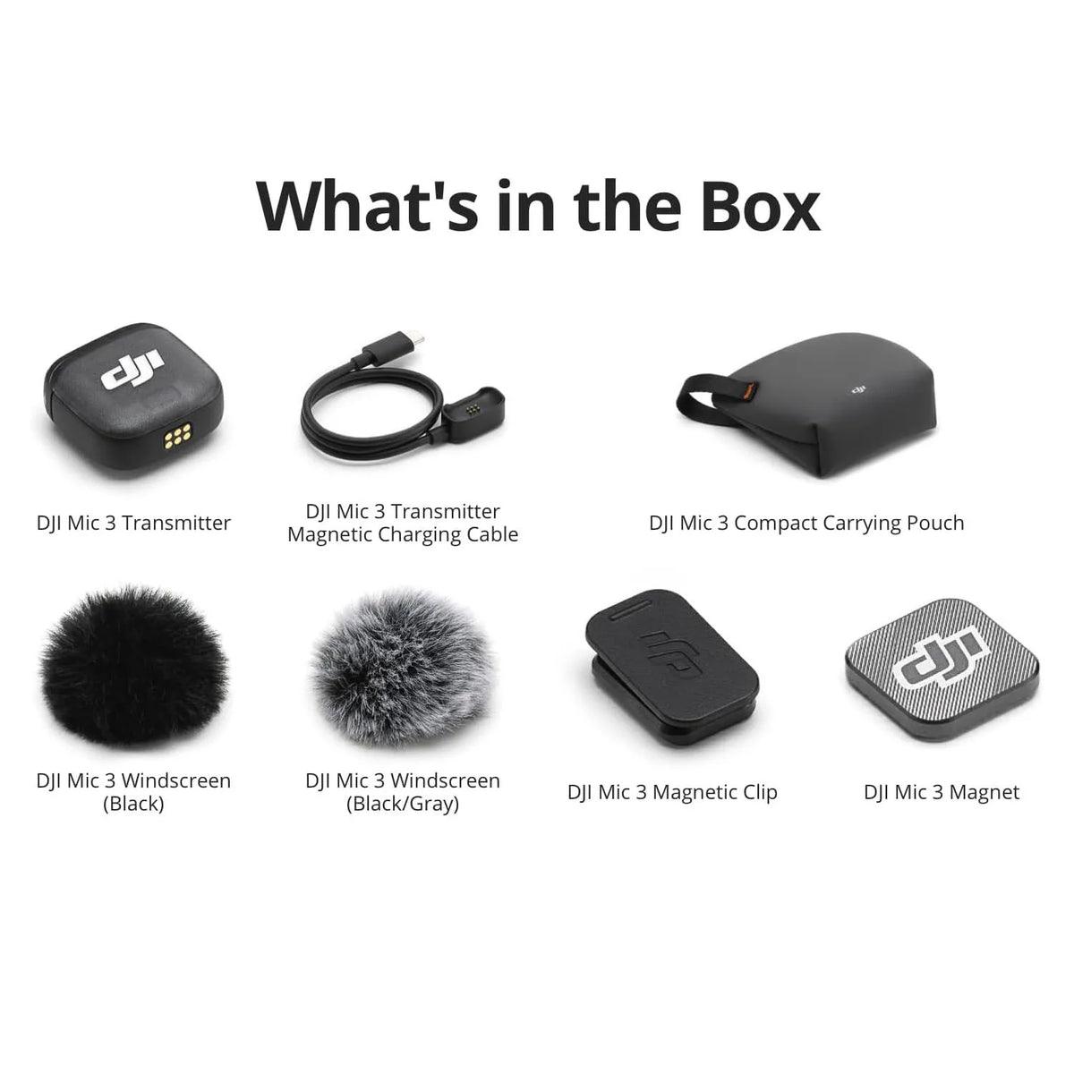 DJI Mic 3 Wireless Lavalier Microphone With 32 Bit Float Audio