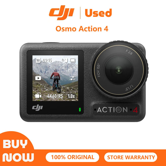 DJI Osmo Action 4 Used Waterproof 4K Action Camera