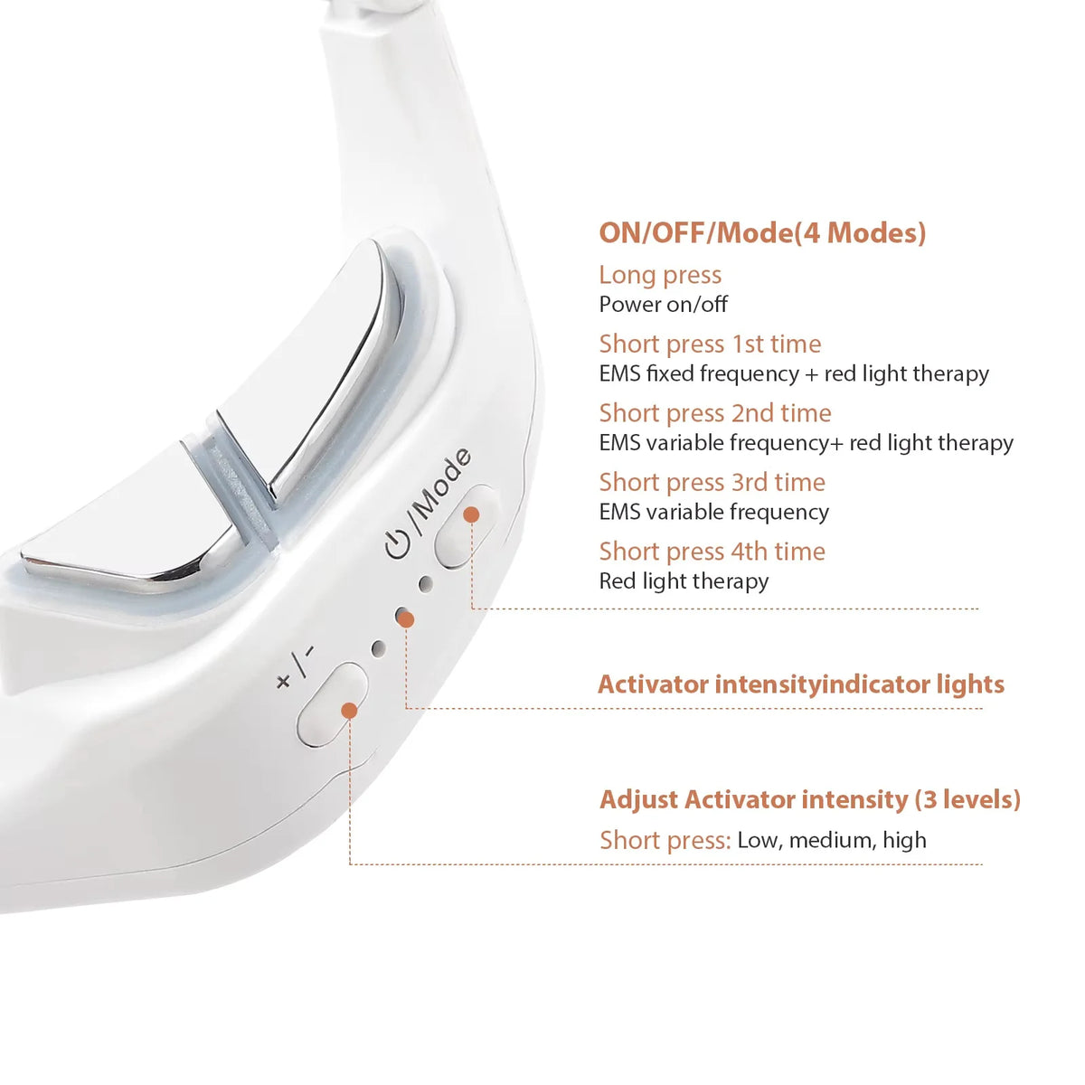 Jitesy Red Light Eye Massager Glasses for Eye Care Device