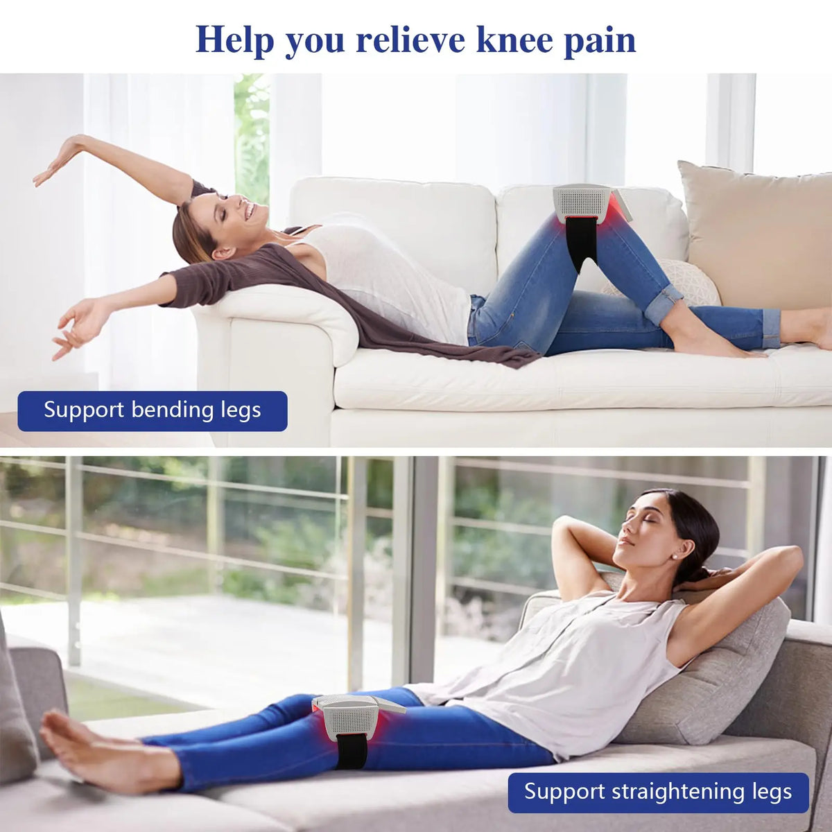 KTS Wearable Red Light Therapy Panel for Targeted Body Care