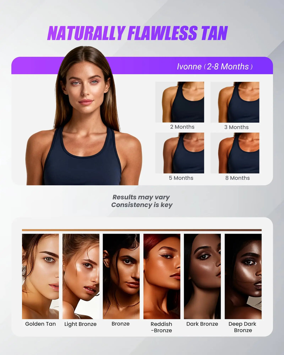 Jitesy Blue Light Tanning Lamp for Full Body Bronze Glow
