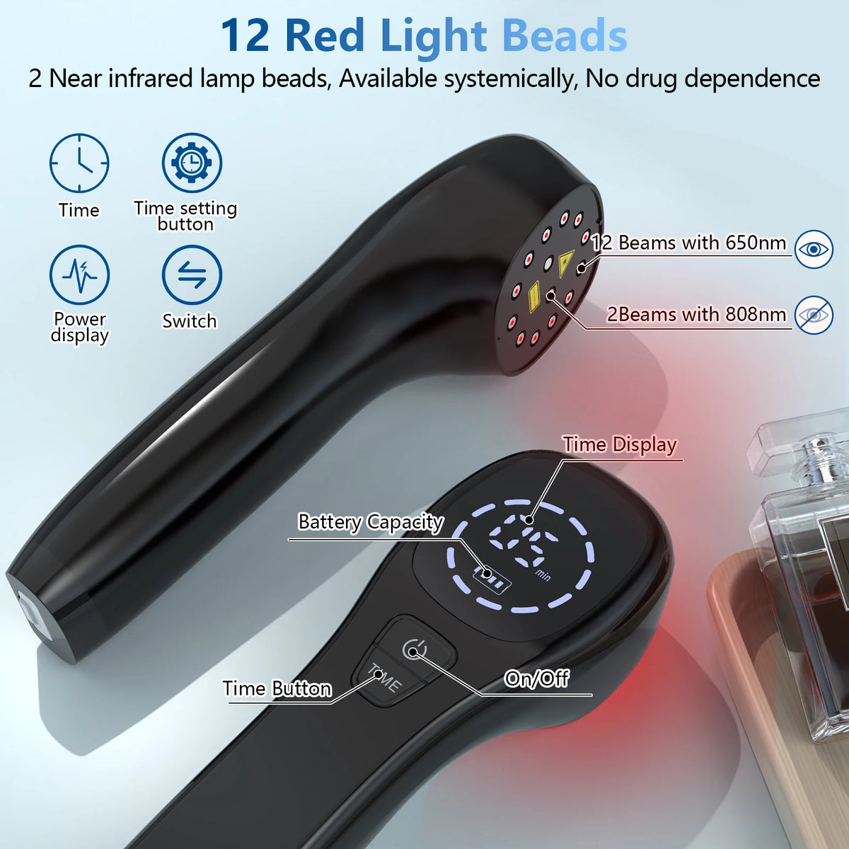Jitesy Red Light Therapy Device for Muscle and Joint Relief