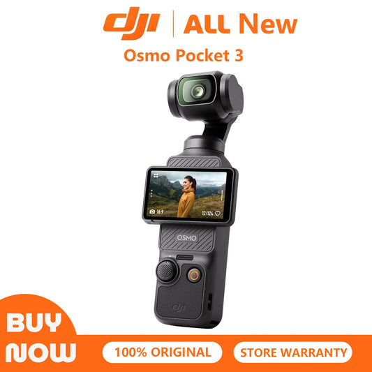 DJI Osmo Pocket 3 Vlogging Camera With 4K Video Stabilization