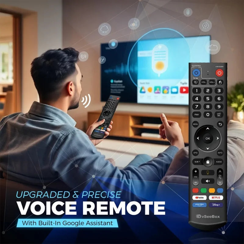 Vseebox Elite Ultra IPTV Streaming Set Top Box HDR10 Plus