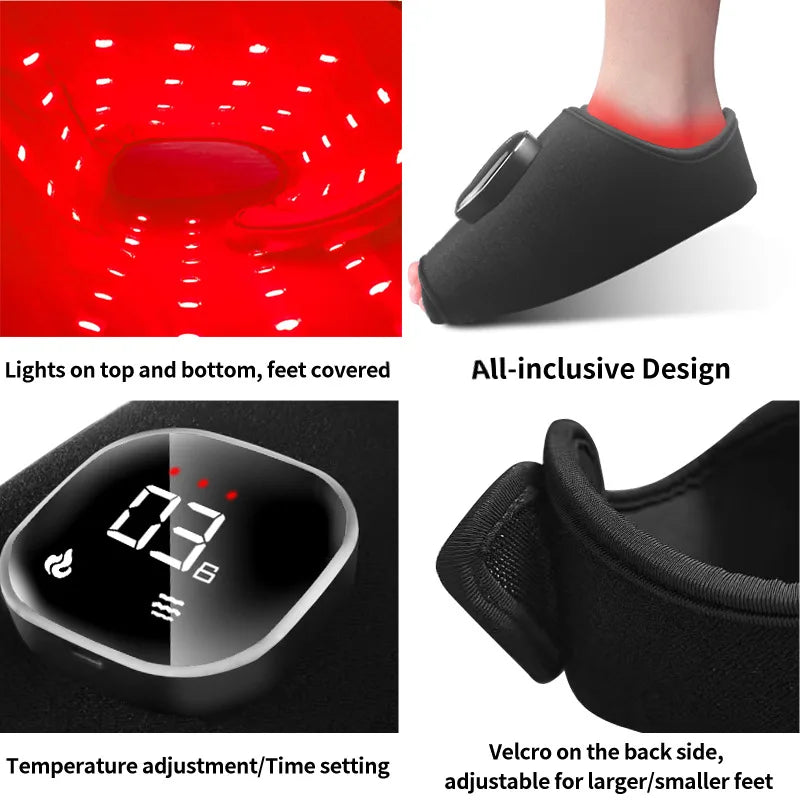 Jitesy Red Light Therapy Belt for Body Pain Relief