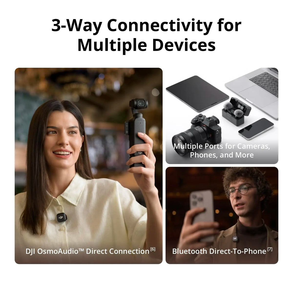 DJI Mic 3 Wireless Lavalier Microphone With 32 Bit Float Audio