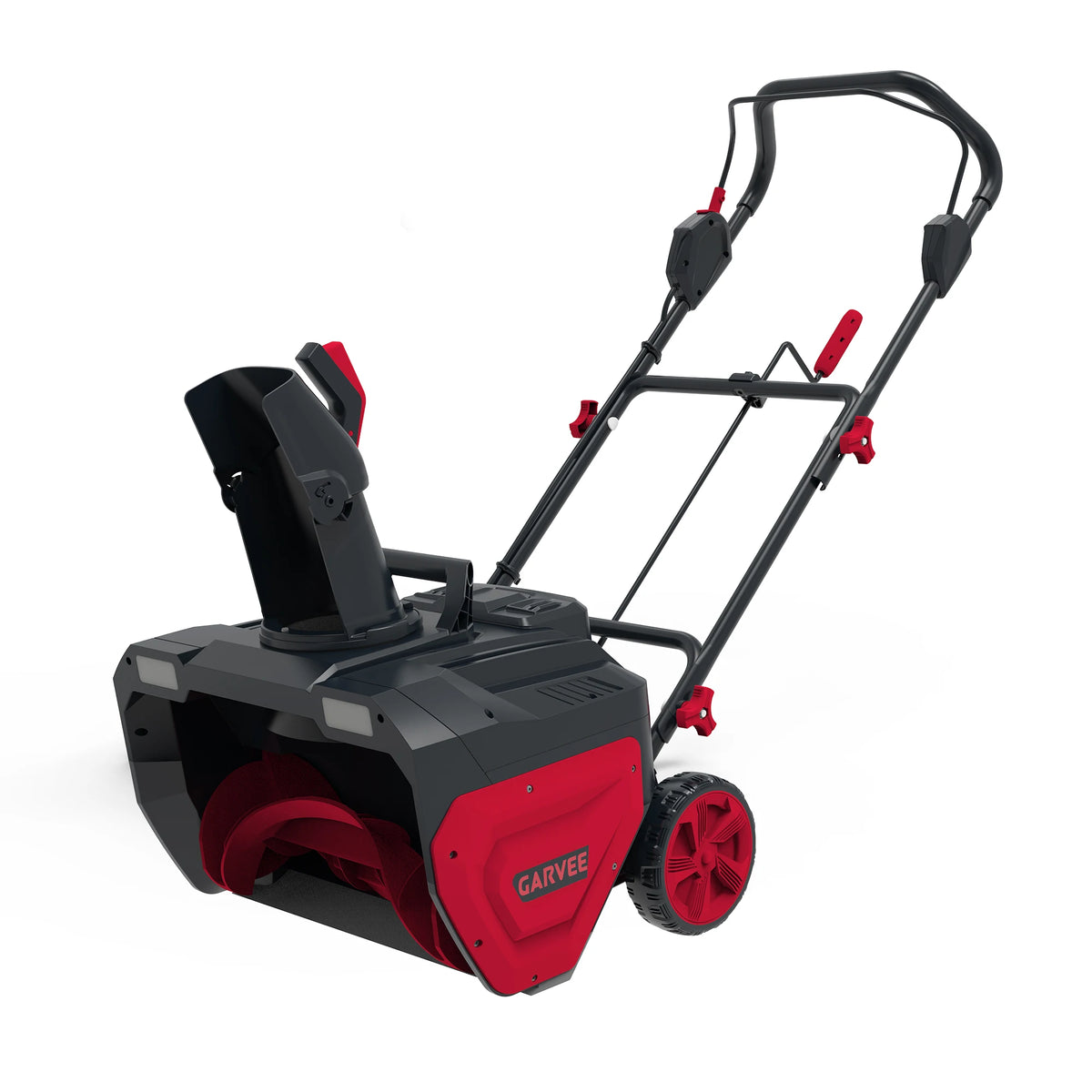 Cordless Electric Snow Blower With Battery Power And LED Lights