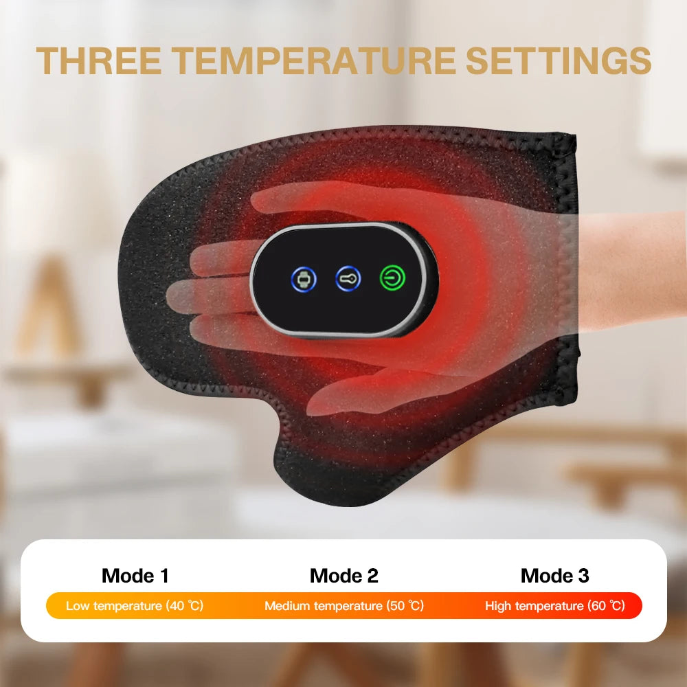 Portable Electric Hand Massager For Finger Wrist And Palm Relief
