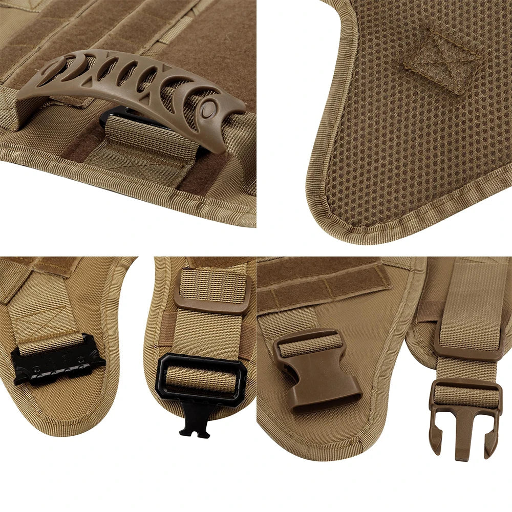 PETRAVEL Padded Dog Harness And Leash Set For Training Walking