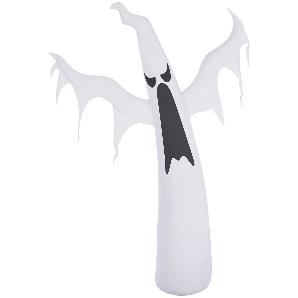 Homcom 6' Tall Halloween Inflatables Outdoor Decorations White Ghost