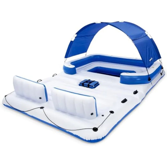 OLOEY Tropical Breeze Inflatable Party Island Lounger