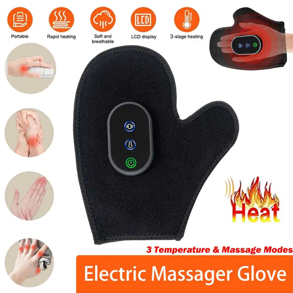 Portable Electric Hand Massager For Finger Wrist And Palm Relief