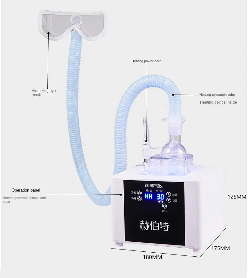 NIEGAO Portable Cold And Hot Nano Mist Eye Care Atomizer