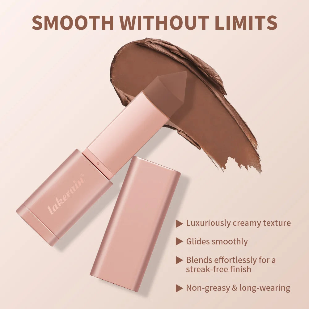Lakerain Cream Bronzer Stick for Blendable Natural Face Contouring
