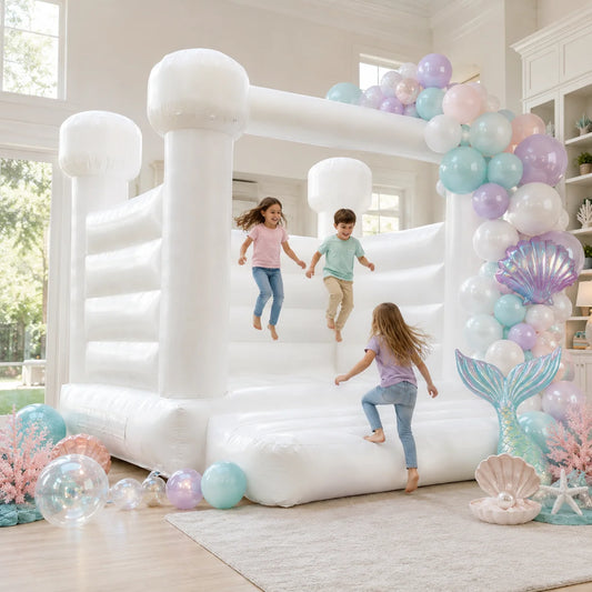 Commercial Grade PVC Inflatable Bounce House for Outdoor Family Fun