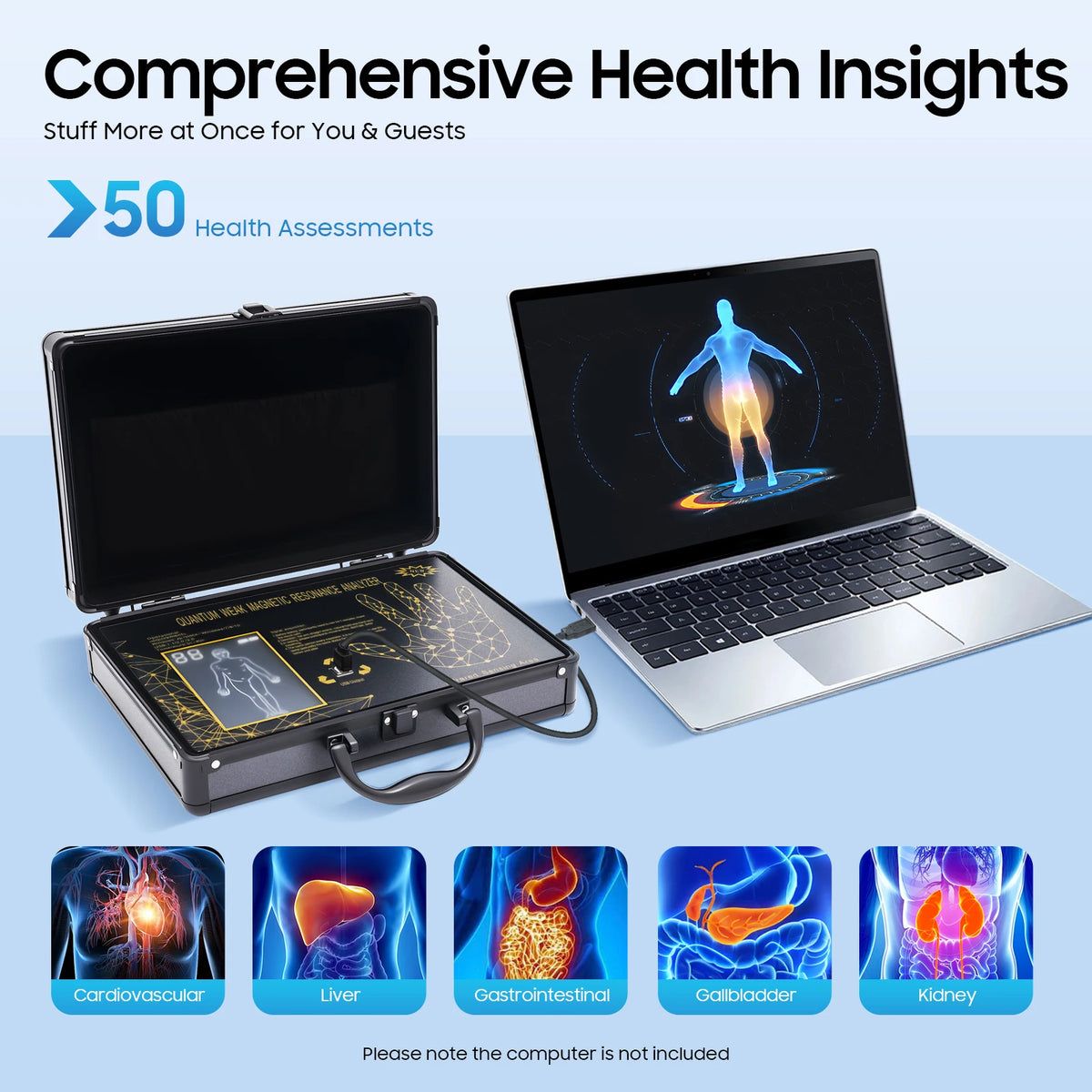 Quantum Magnetic Resonance Body Analyzer, Quantum Resonance Magnetic Scanner, Quantum Analyzer for Home Use, Beauty Salons