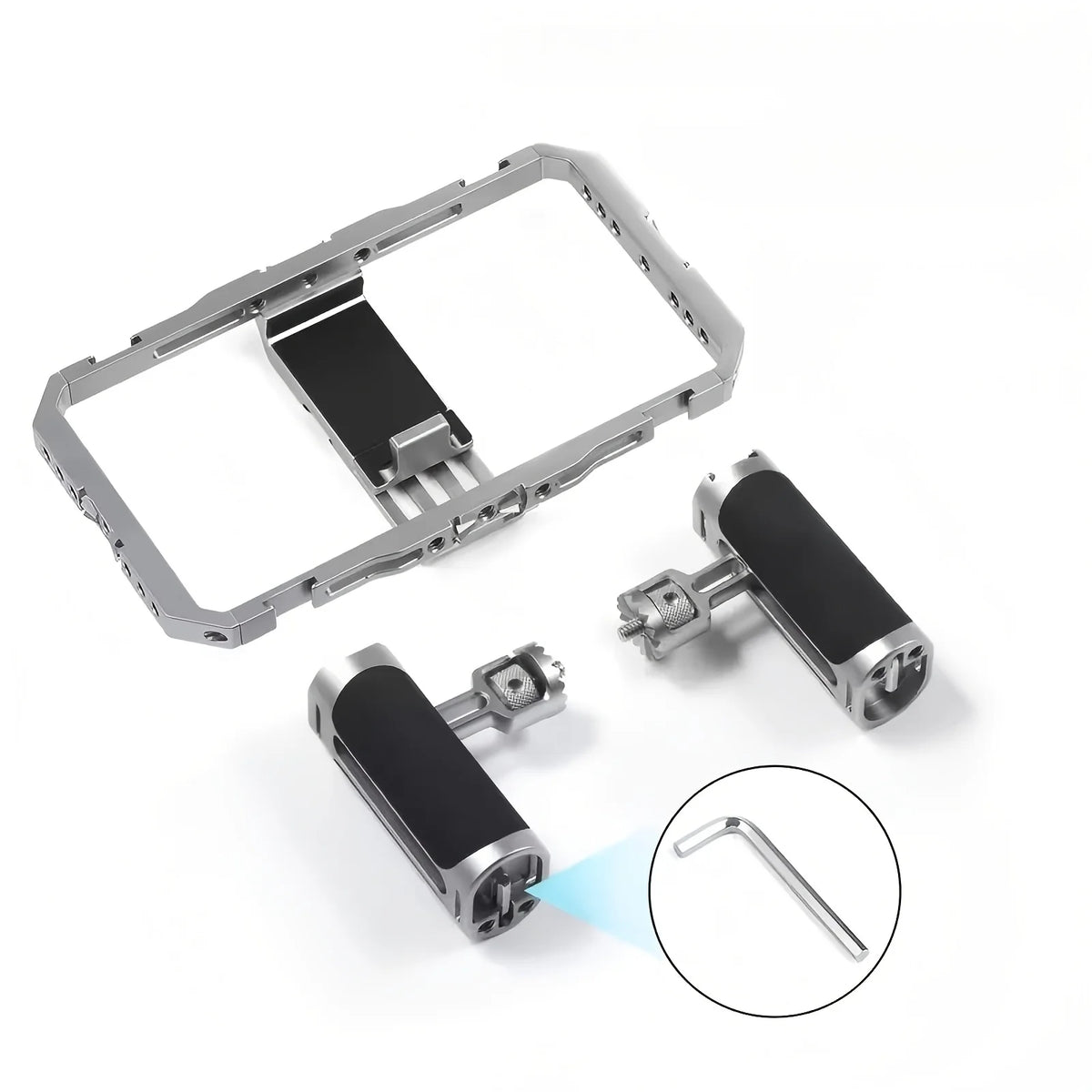 Universal Smartphone Video Rig Cage Kit for Vlogging and Filmmaking