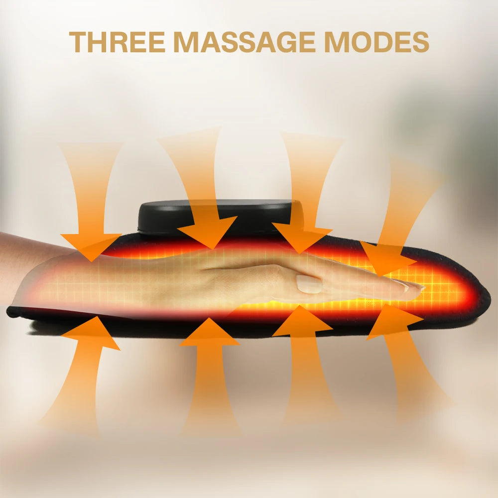 Portable Electric Hand Massager For Finger Wrist And Palm Relief