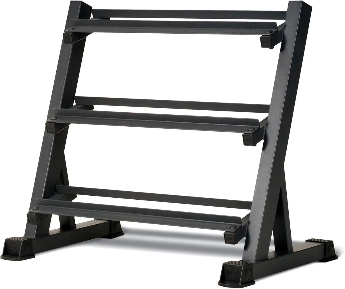 Ye 1100LB Capacity Adjustable 3-Tier Dumbbell Rack for Home Gyms, 36-Inch Base Model Storage Stand