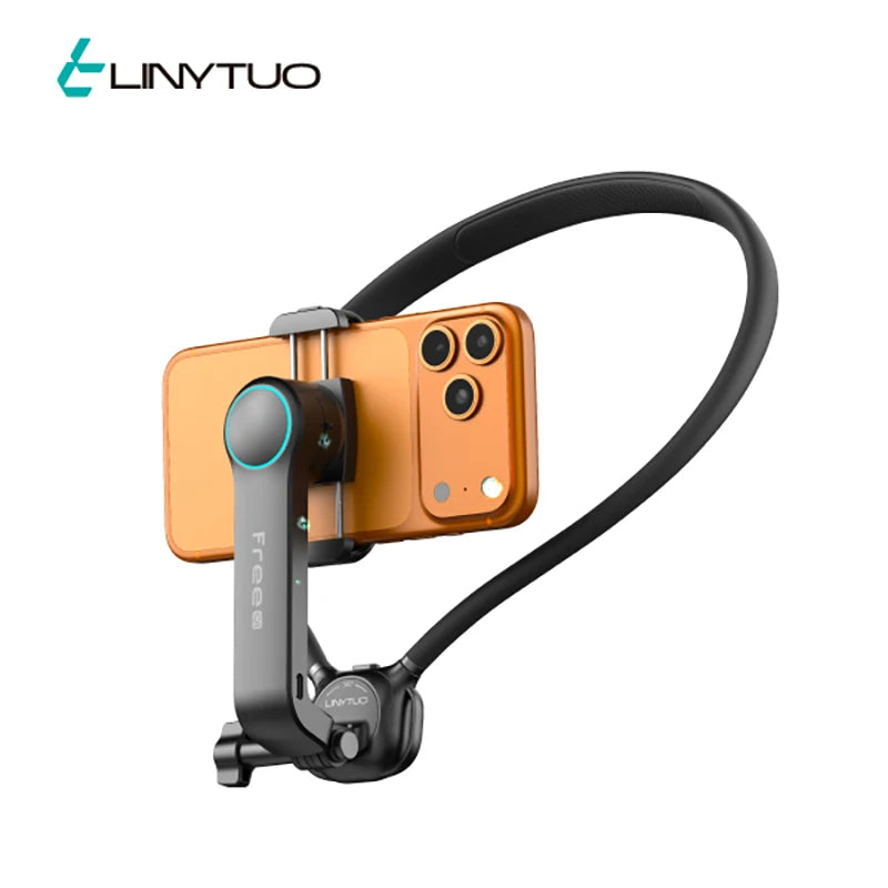 1. LINYTUO Neck Mount Phone Holder, Hands Free POV Vlog Shooting 360° Adjustable Wearable Neck Hanging Bracket` 2.