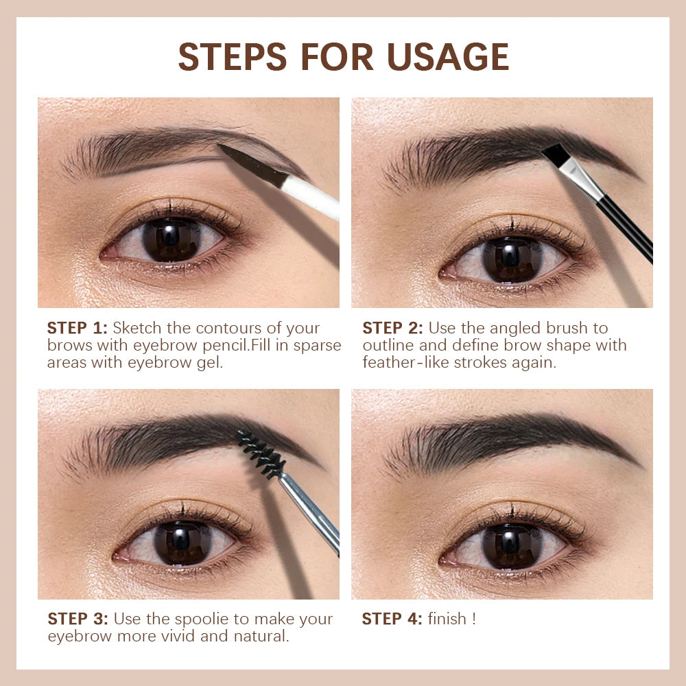 Lakerain Waterproof Long Lasting Eyebrow Gel With Natural Finish