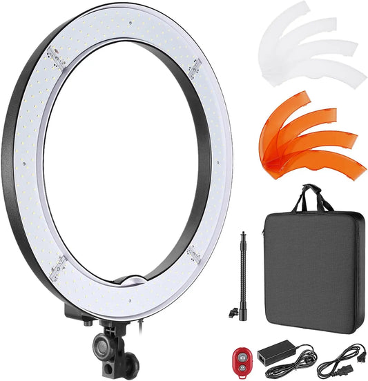 Neewer Dimmable LED Ring Light for Photography and Video