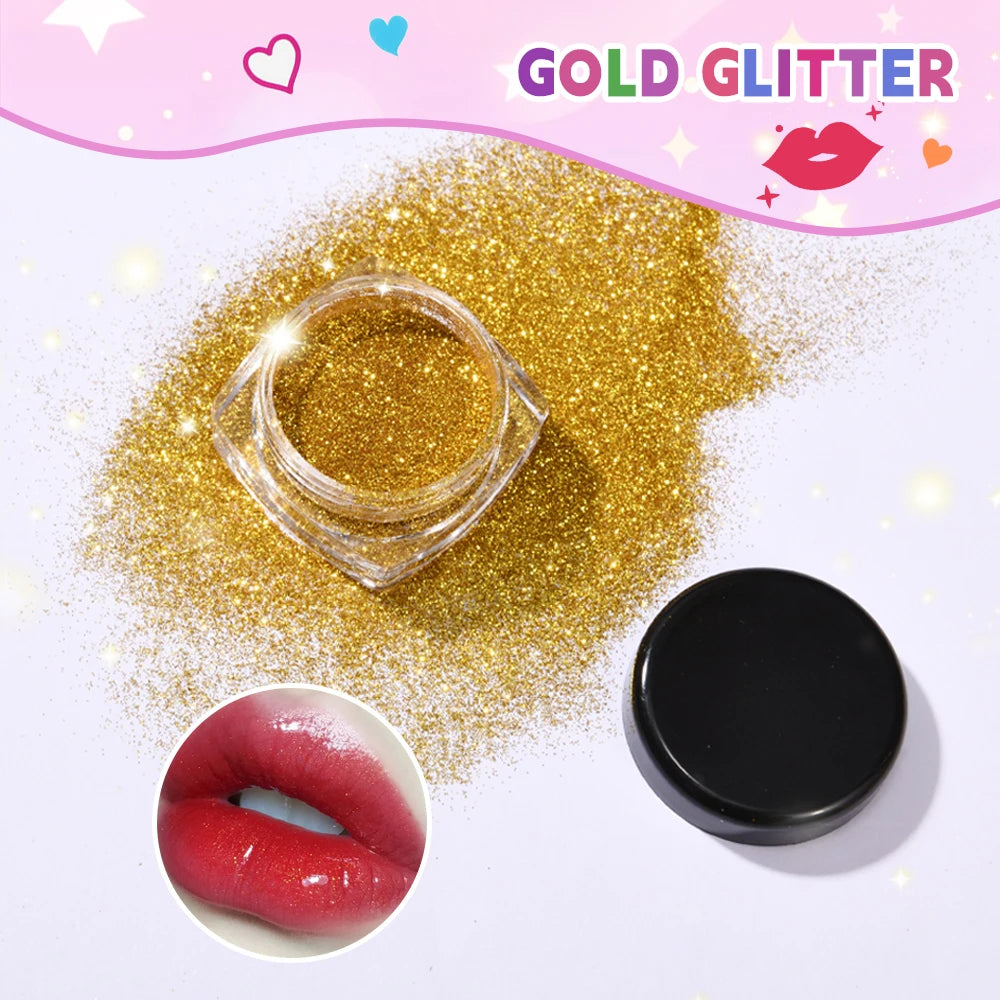 Lakerain DIY Lip Gloss Making Kit With Pigments And Tools