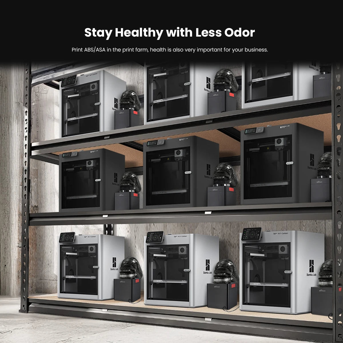 Mintion 3D Printer Filtration System With Efficient Centrifugal Fan