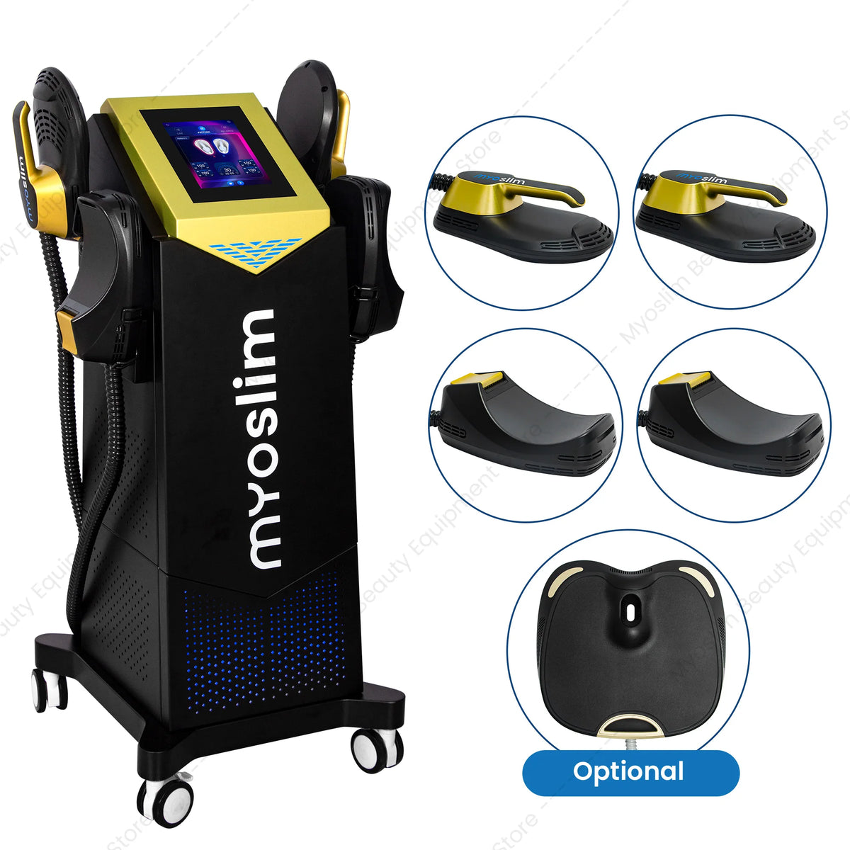 ENSzero RF Magnetic Fat Reduction Body Sculpting Machine Fat Burning Muscle Stimulator Slimming Beauty Equipment Skin Tightening