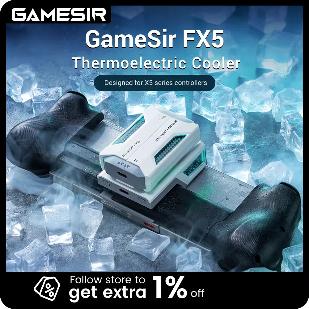 GameSir FX5 Wireless Cooling Fan for X5 Series Controllers