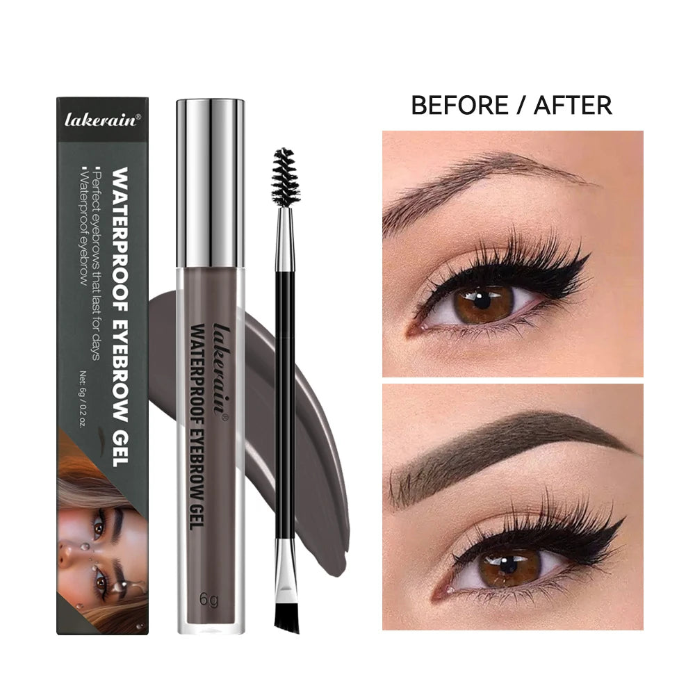 Lakerain Waterproof Long Lasting Eyebrow Gel With Natural Finish