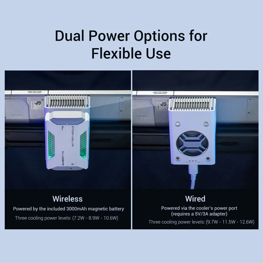 GameSir FX5 Wireless Cooling Fan for X5 Series Controllers