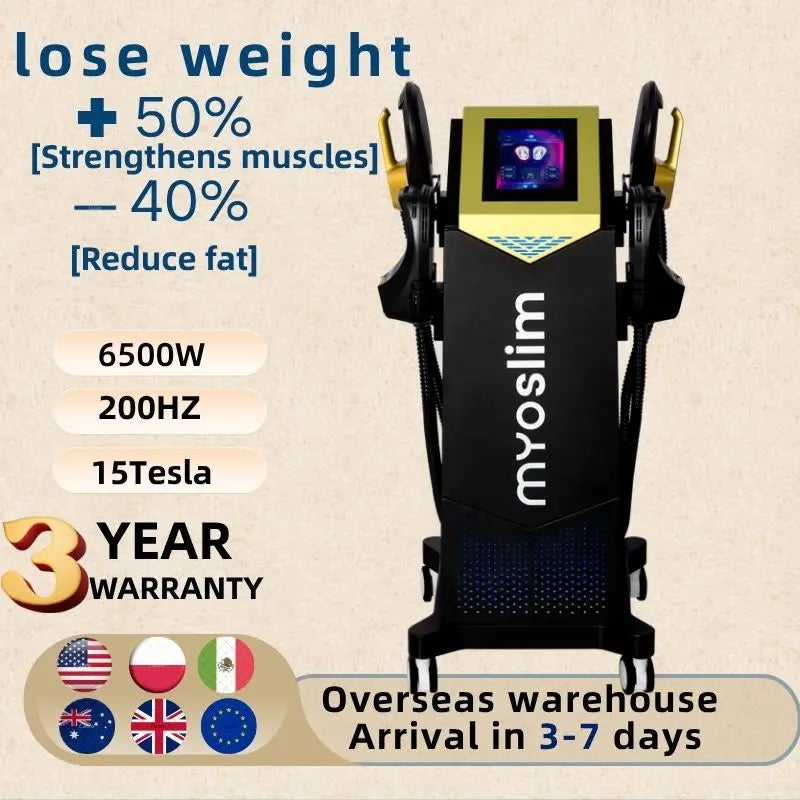 ENSzero RF Magnetic Fat Reduction Body Sculpting Machine Fat Burning Muscle Stimulator Slimming Beauty Equipment Skin Tightening