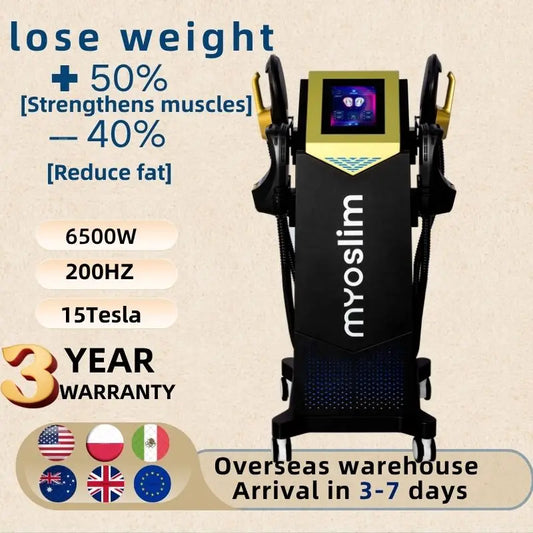 ENSzero RF Magnetic Fat Reduction Body Sculpting Machine Fat Burning Muscle Stimulator Slimming Beauty Equipment Skin Tightening