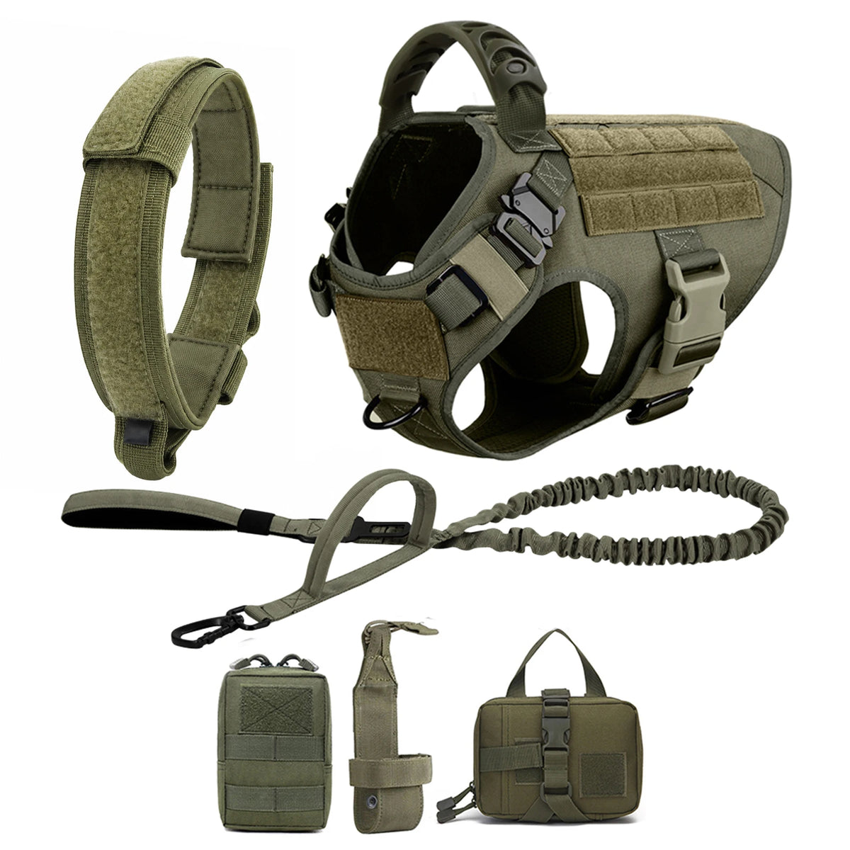 PETRAVEL Padded Dog Harness And Leash Set For Training Walking
