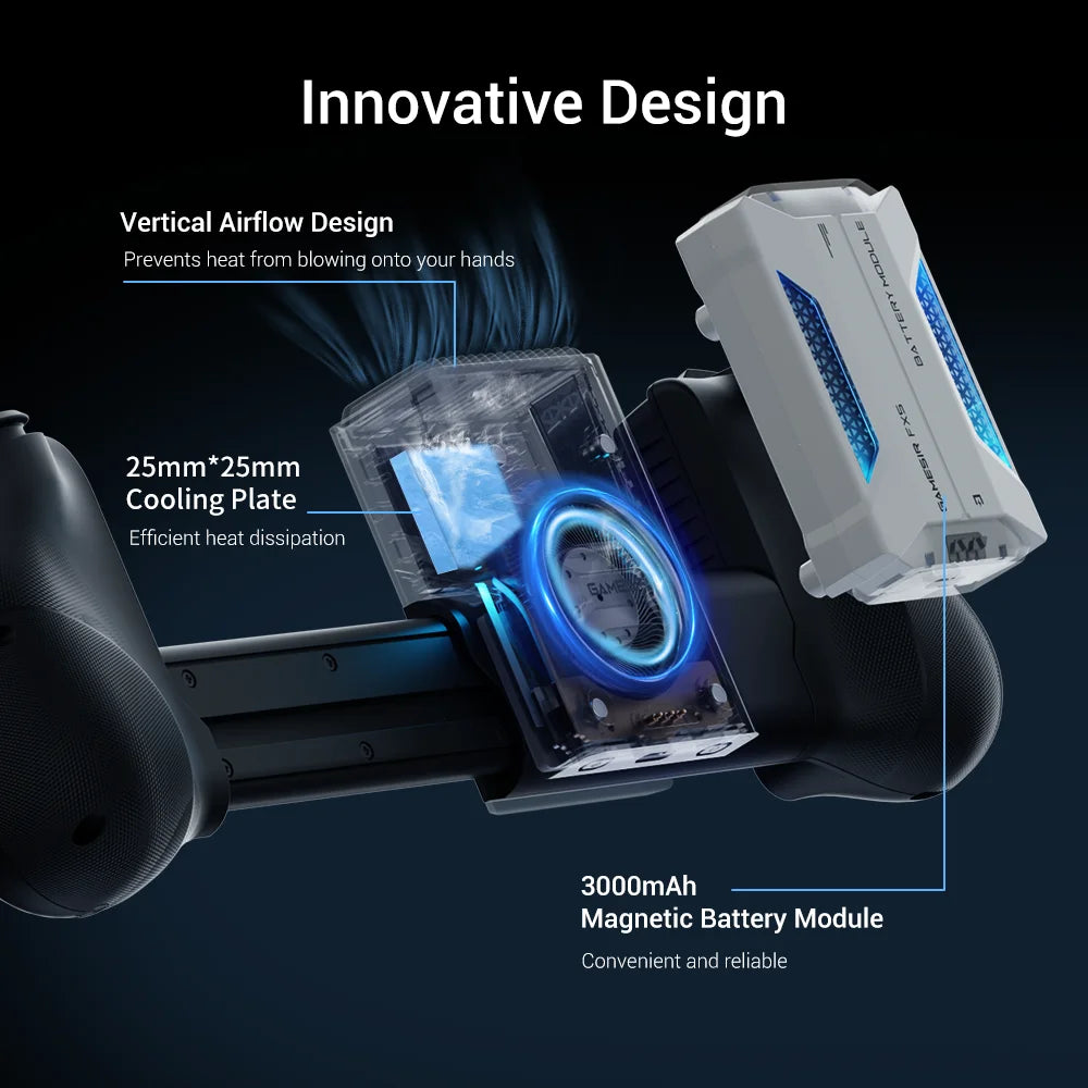 GameSir FX5 Wireless Cooling Fan for X5 Series Controllers