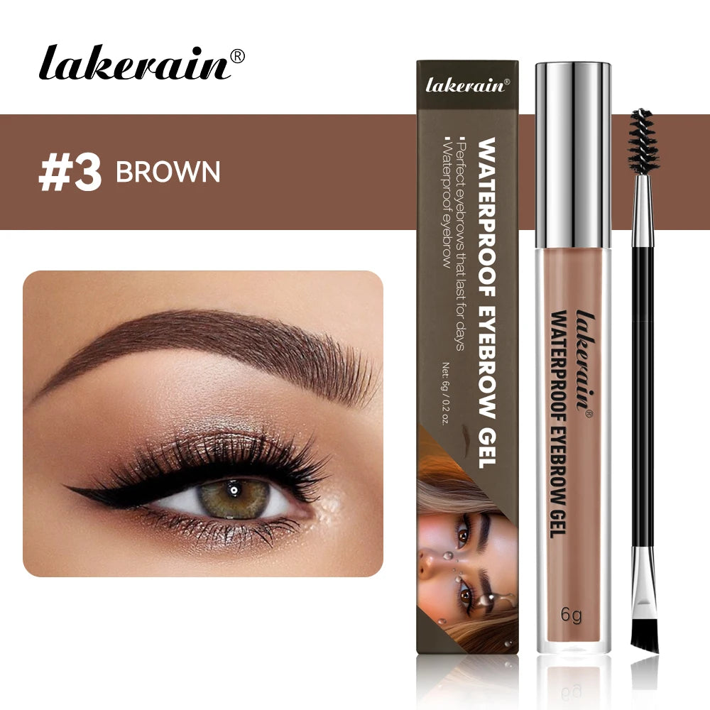 Lakerain Waterproof Long Lasting Eyebrow Gel With Natural Finish