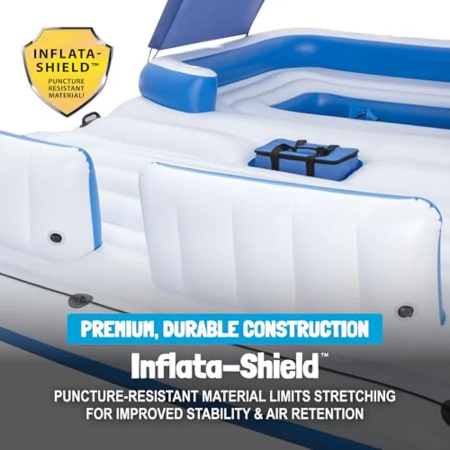 OLOEY Tropical Breeze Inflatable Party Island Lounger